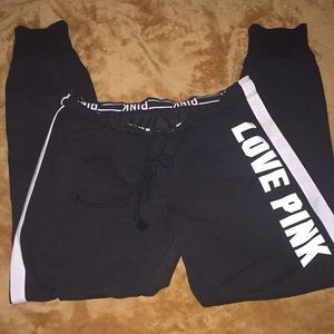 PINK gym pants Size Medium